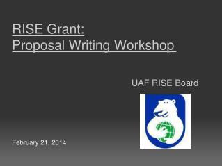 UAF RISE Board