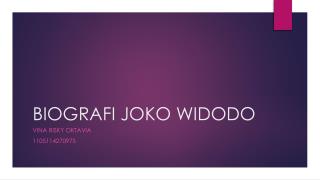 BIOGRAFI JOKO WIDODO