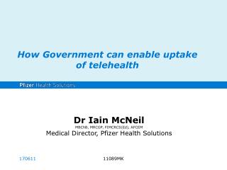How Government can enable uptake of telehealth