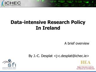 Data-intensive Research Policy In Ireland