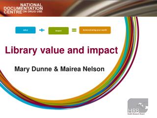 Library value and impact