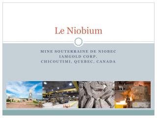 Le Niobium