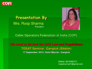Presentation By