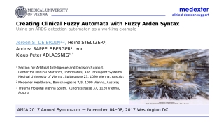 Creating Clinical Fuzzy Automata with Fuzzy Arden Syntax