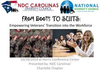 FROM BOOTS TO SUITS : Empowering Veterans’ Transition into the Workforce