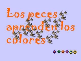 Los peces aprenden los colores