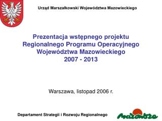 Warszawa, listopad 2006 r.