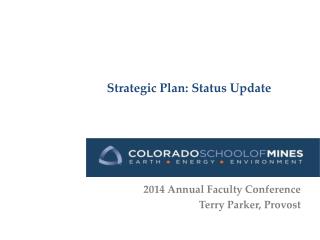 Strategic Plan: Status Update