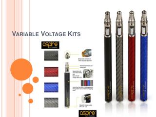 Variable Voltage Kits