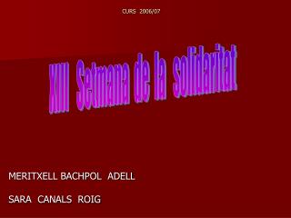 CURS 2006/07