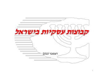 קבוצות עסקיות בישראל