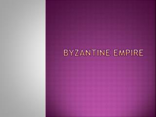 Byzantine Empire