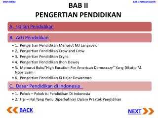 BAB II PENGERTIAN PENDIDIKAN