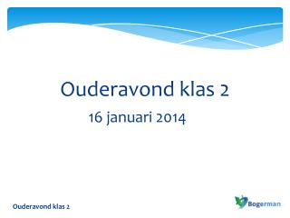 Ouderavond klas 2