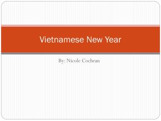 Vietnamese New Year