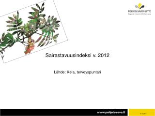 Sairastavuusindeksi v. 2012