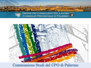 Commissione Studi del CPO di Palermo