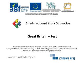 Great Britain – test