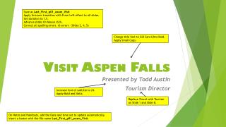 Visit Aspen Falls