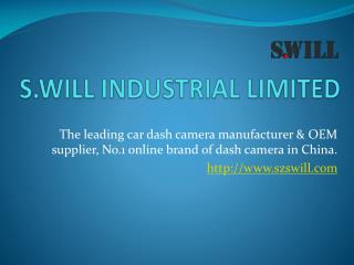 S.WILL INDUSTRIAL LIMITED