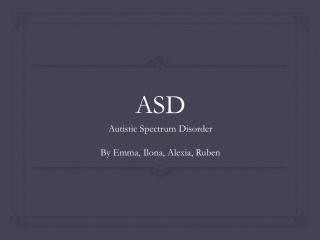 ASD