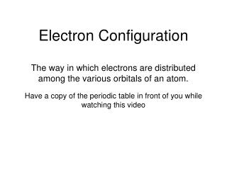 Energy Ordering of Orbitals in a Multi Electron Atom