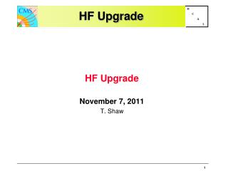 HF Upgrade