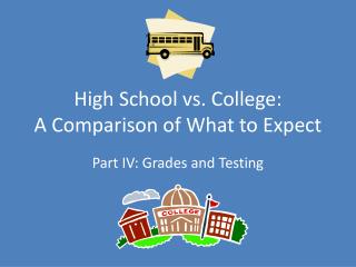 High School vs. College: A Comparison of What to Expect