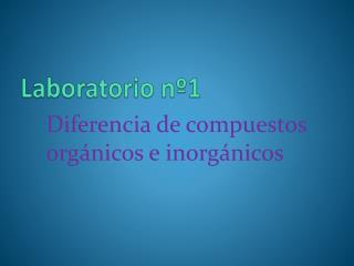 Laboratorio nº1