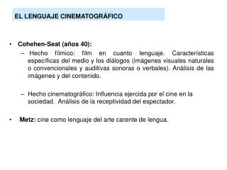 Cohehen-Seat (años 40):