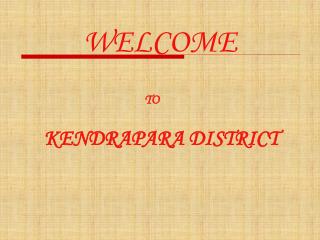 WELCOME