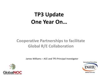 TP3 Update One Year On…