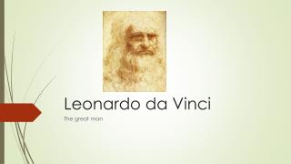 Leonardo da Vinci