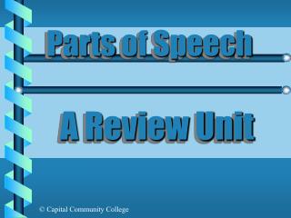 Parts of Speech