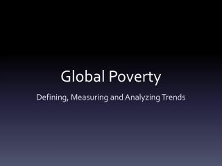 Global Poverty