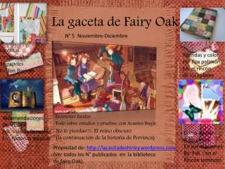 La gaceta de F airy Oak