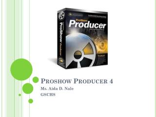 Proshow Producer 4