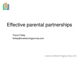 Effective parental partnerships
