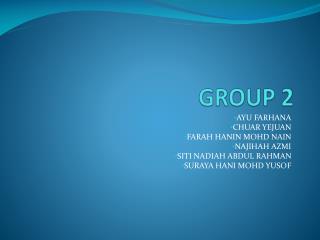 GROUP 2