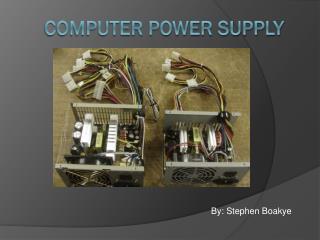 Computer power supply