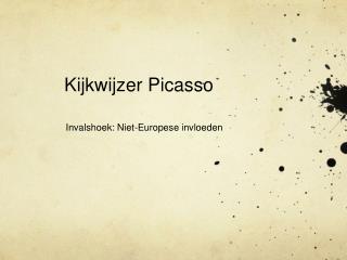 Kijkwijzer Picasso