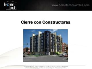Cierre con Constructoras