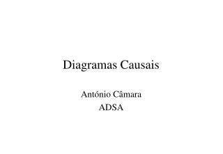 Diagramas Causais