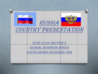 Russia Country Presentation