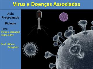 Aula Programada Biologia Tema: Vírus e doenças associadas Prof. Mário Gregório