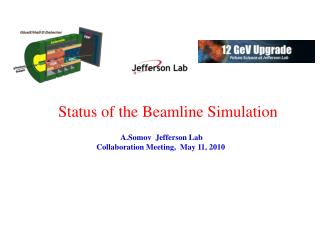 Status of the Beamline Simulation