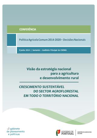 Visão da estratégia nacional para a agricultura e desenvolvimento rural
