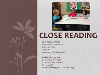 Close Reading