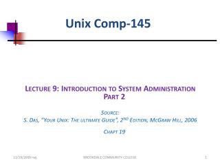 Unix Comp-145