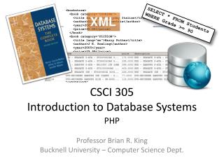 CSCI 305 Introduction to Database Systems